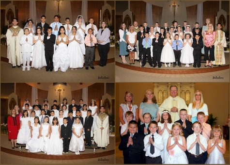 First Eucharist Collage
